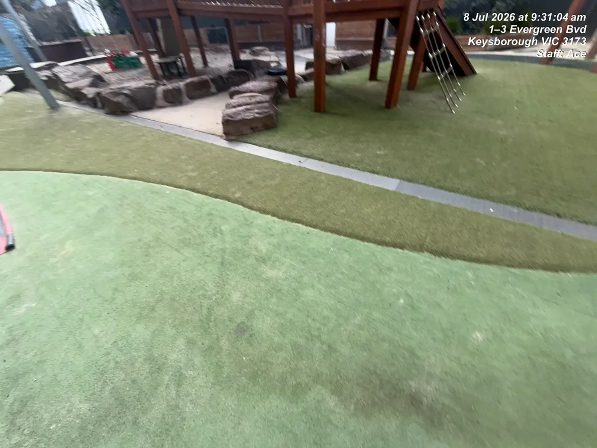 Completed Little Buzz grounds maintenance project